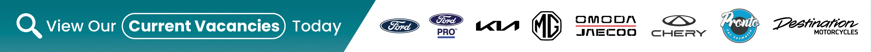 View our Current Vacancies