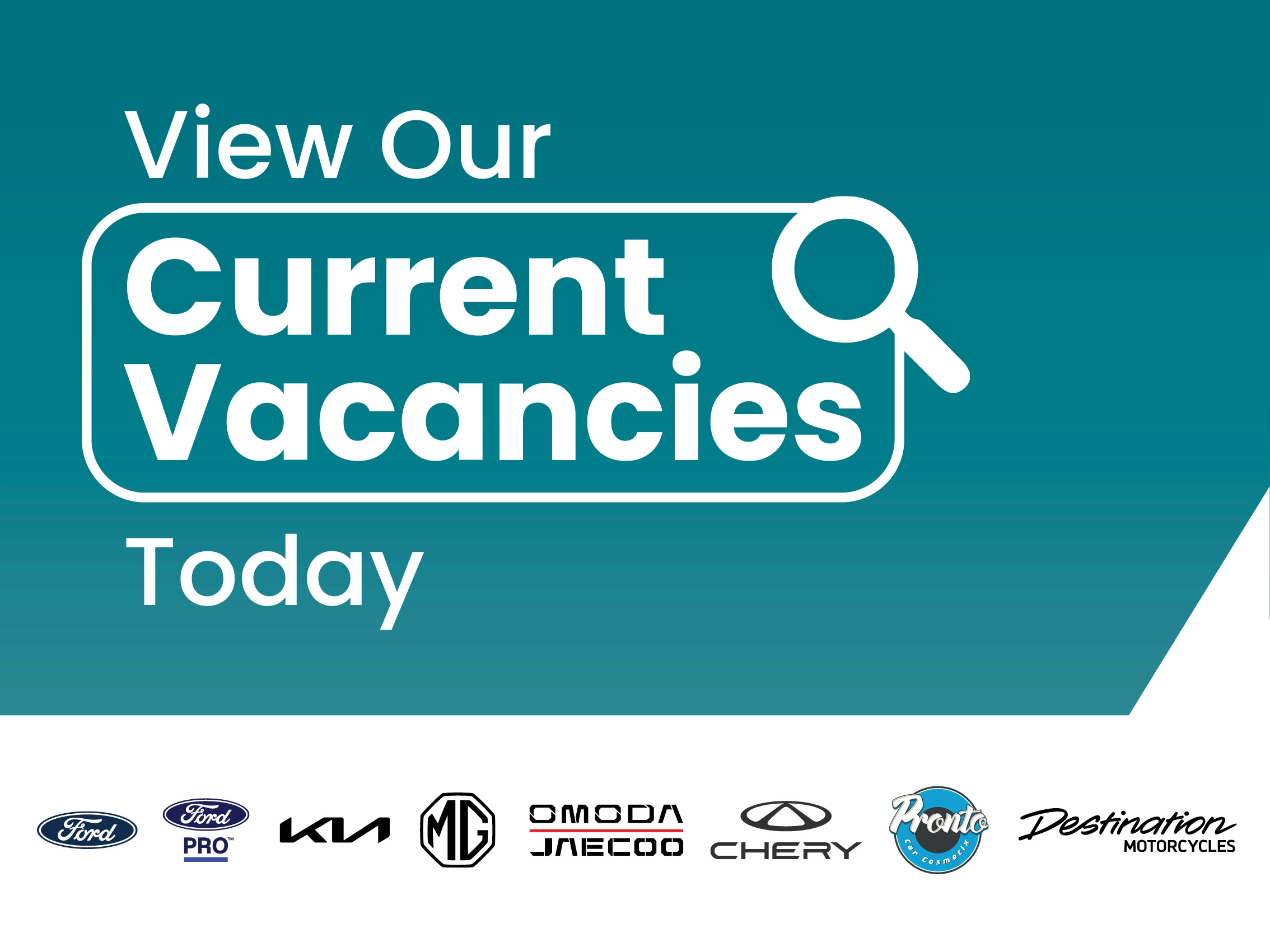 View our Current Vacancies