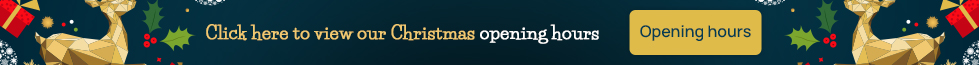 Click here to view our Christmas opening hours.